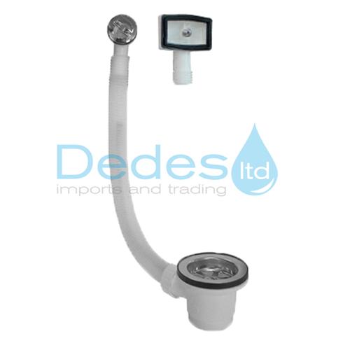 ΒΑΛΒΙΔΑ ΝΕΡΟΧΥΤΗ ΠΛΑΣΤΙΚΗ ΜΕ ΥΠΕΡΧΕΙΛΙΣΗ UNIVERSAL ΙΤΑΛ.GO VALVE 1.1/2"xΦ70 ΣΧΑΡΑΚΙ INOX ΒΙΔΑ & ΤΑΠΑ