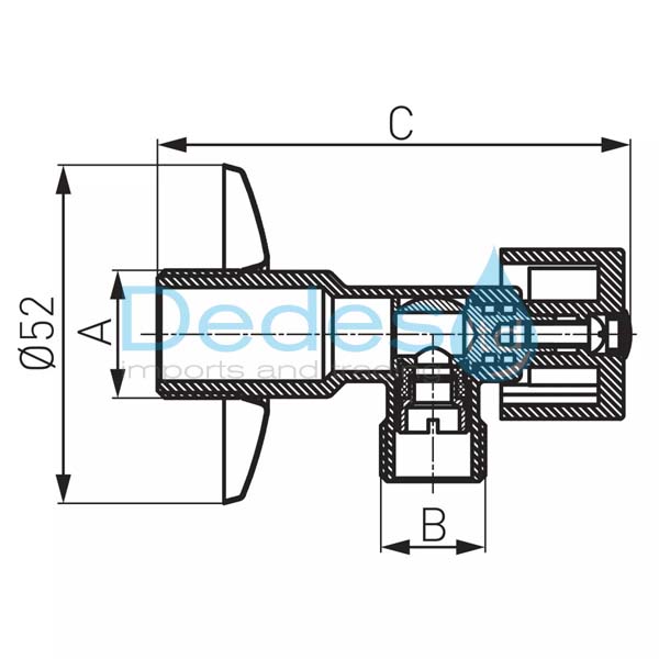 ΦΩΤΟΓΡΑΦΙΑ 2 ΔΙΑΚΟΠΤΑΚΙ ΣΦΑΙΡΙΚΟ ΓΩΝΙΑ 1/2" x 3/8" Β/Τ Z1238K FERRO ΜΕΤΑΛΛΙΚΟ ΠΟΜΟΛΟ & ΡΟΖΕΤΑ ΣΕ ΚΟΥΤΙ