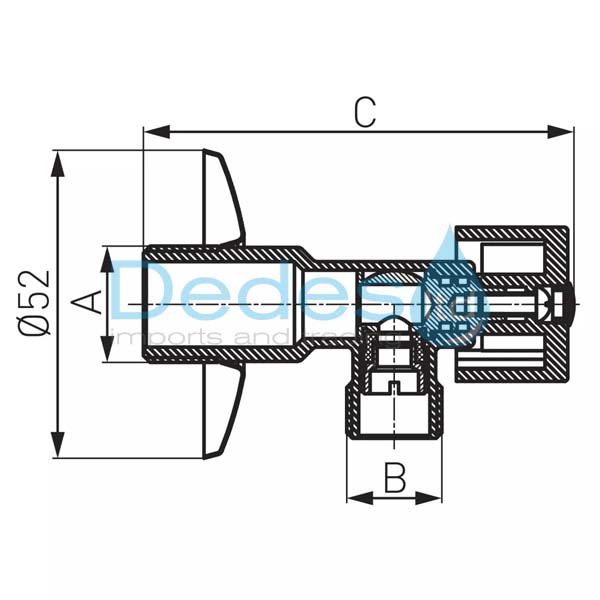 ΦΩΤΟΓΡΑΦΙΑ 2 ΔΙΑΚΟΠΤΑΚΙ ΣΦΑΙΡΙΚΟ ΓΩΝΙΑ 1/2"x1/2" Z1212K FERRO ΜΕΤΑΛΛΙΚΟ ΠΟΜΟΛΟ & ΡΟΖΕΤΑ ΣΕ ΚΟΥΤΙ