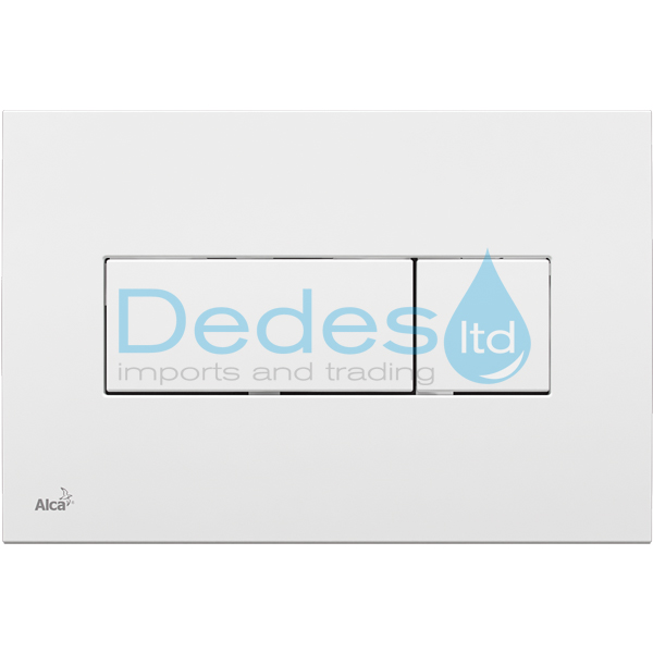 ΠΛΑΚΑ ΠΑΡΑΛΛ/ΓΡΑΜΗ THIN ΛΕΥΚΗ MATT M576 ALCAPLAST 247x165x5mm ΙΙ ΠΑΤΗΜΑ ΤΕΤΡΑΓΩΝΑ ΓΙΑ ΚΑΖ.ΕΝΤΟΙΧ