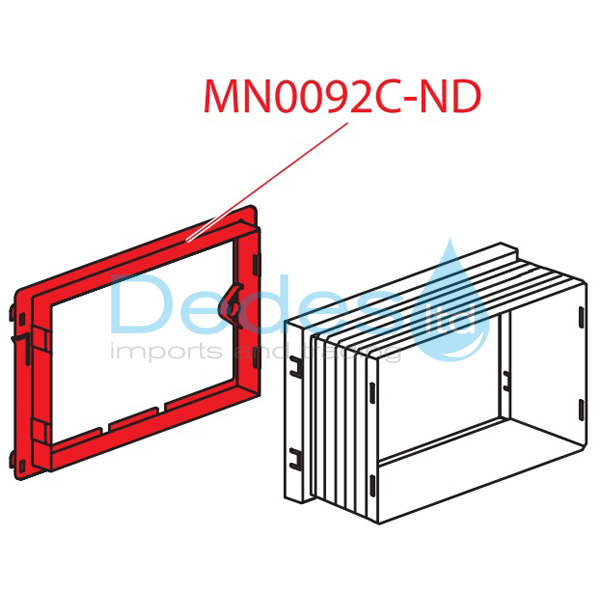ΥΠΟΠΛΑΣΙΟ ΠΛΑΣΤΙΚΟ MN0092C ALCAPLAST ΣΤΗΡΙΞΗΣ ΚΥΤΙΟΥ ΕΠΙΣΚ/ΤΑΣ ΕΝΤΟΙΧΙΣΜΟΥ AM101 ΚΑΖΑΝΑΚΙΟΥ
