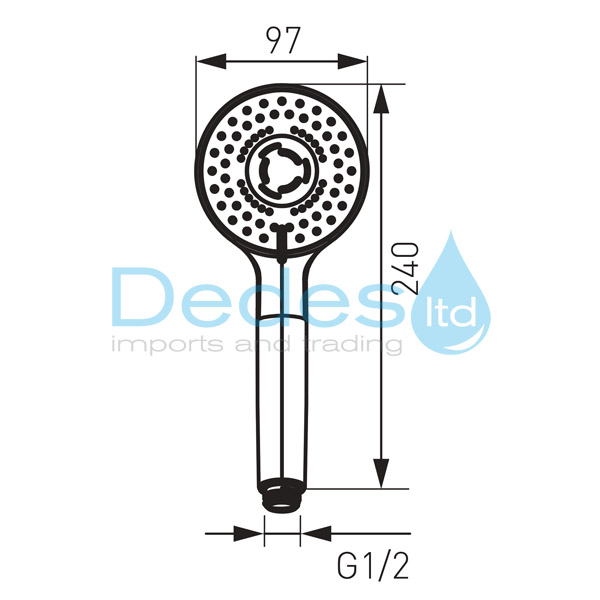 ΦΩΤΟΓΡΑΦΙΑ 3 ΤΗΛΕΦΩΝΟ ΜΠΑΝΙΟΥ Β/Τ NATURE 3 ΧΡΩΜΕ 3ΘΕΣΕΩΝ ΥΔΡΟΜΑΣΑΖ ABS ΚΑΘΑΡ/ΝΟ Φ100mm ΜΗΚΟΣ=240mm ΣΕ ΚΟΥΤΙ