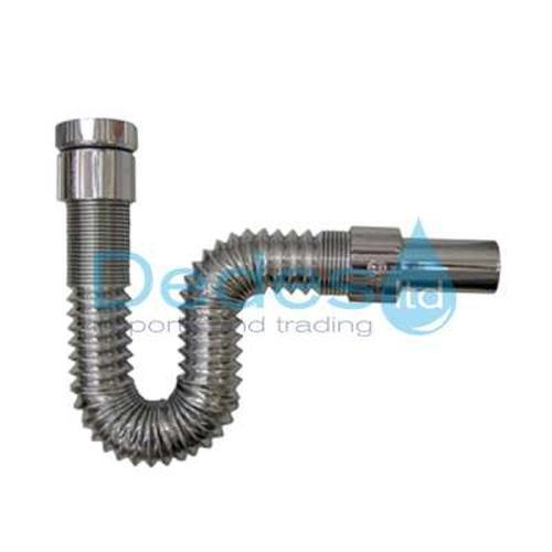 ΣΙΦΩΝ-ΣΠΙΡΑΛ ΝΙΠΤΗΡΟΣ ΟΛΟ ΧΡΩΜΕ ΠΛΑΣΤIKO GOFLEX-TOP ΙΤΑΛΙΑΣ ΜΕ 1.1/4" ΠΑΞΙΜΑΔΙ xΦ32 ΕΞΟΔΟ ΡΟΖΕΤΑ Φ85